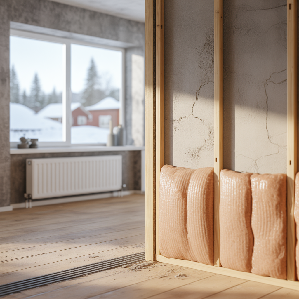 10.Guide till att isolera vaggarna for att minska uppvarmningskostnaderna